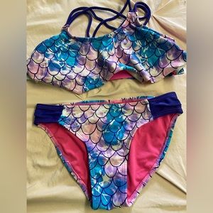 Girls mermaid bikini